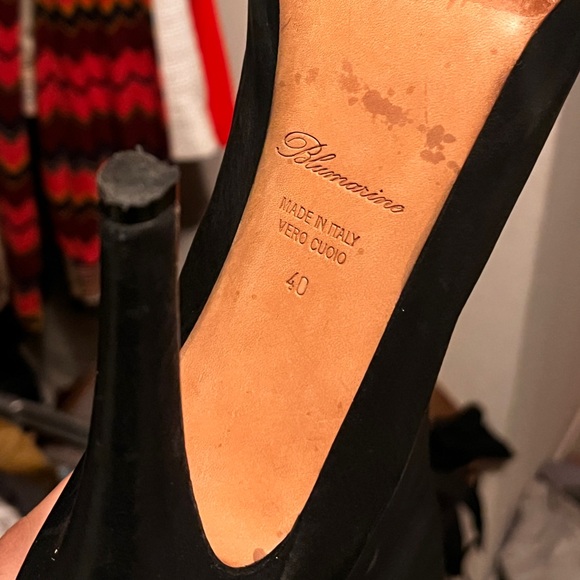 BLUMARINE black knee boots - Picture 3 of 6